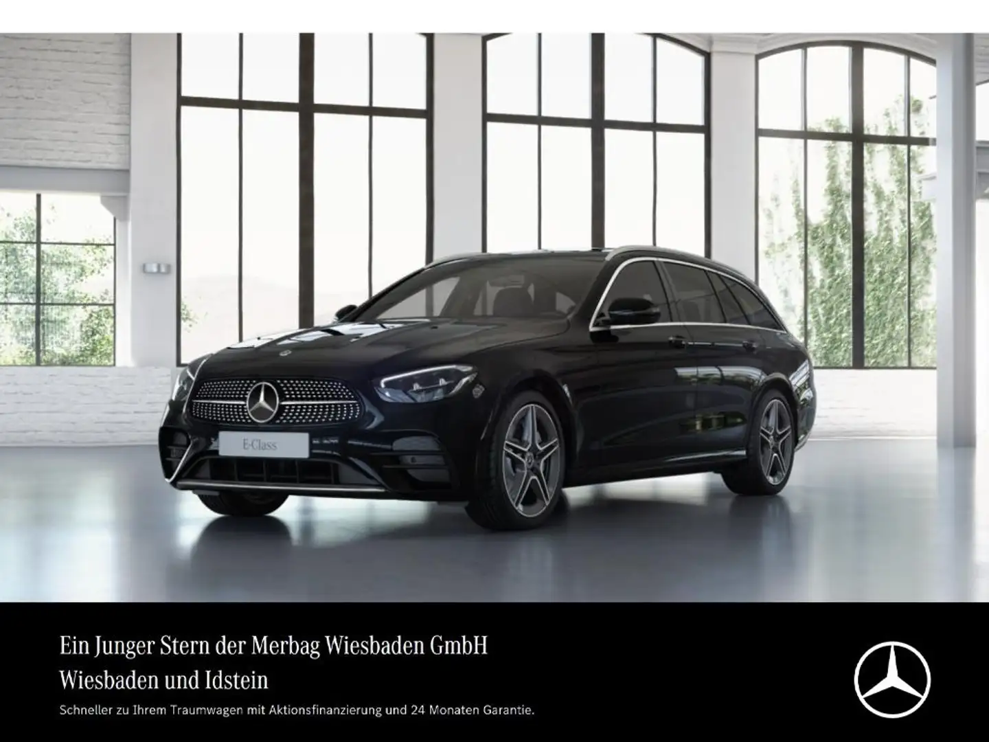 Mercedes-Benz E 300 de T AMG-LINE SHD HUD BURMESTER LED KAMERA Noir - 1