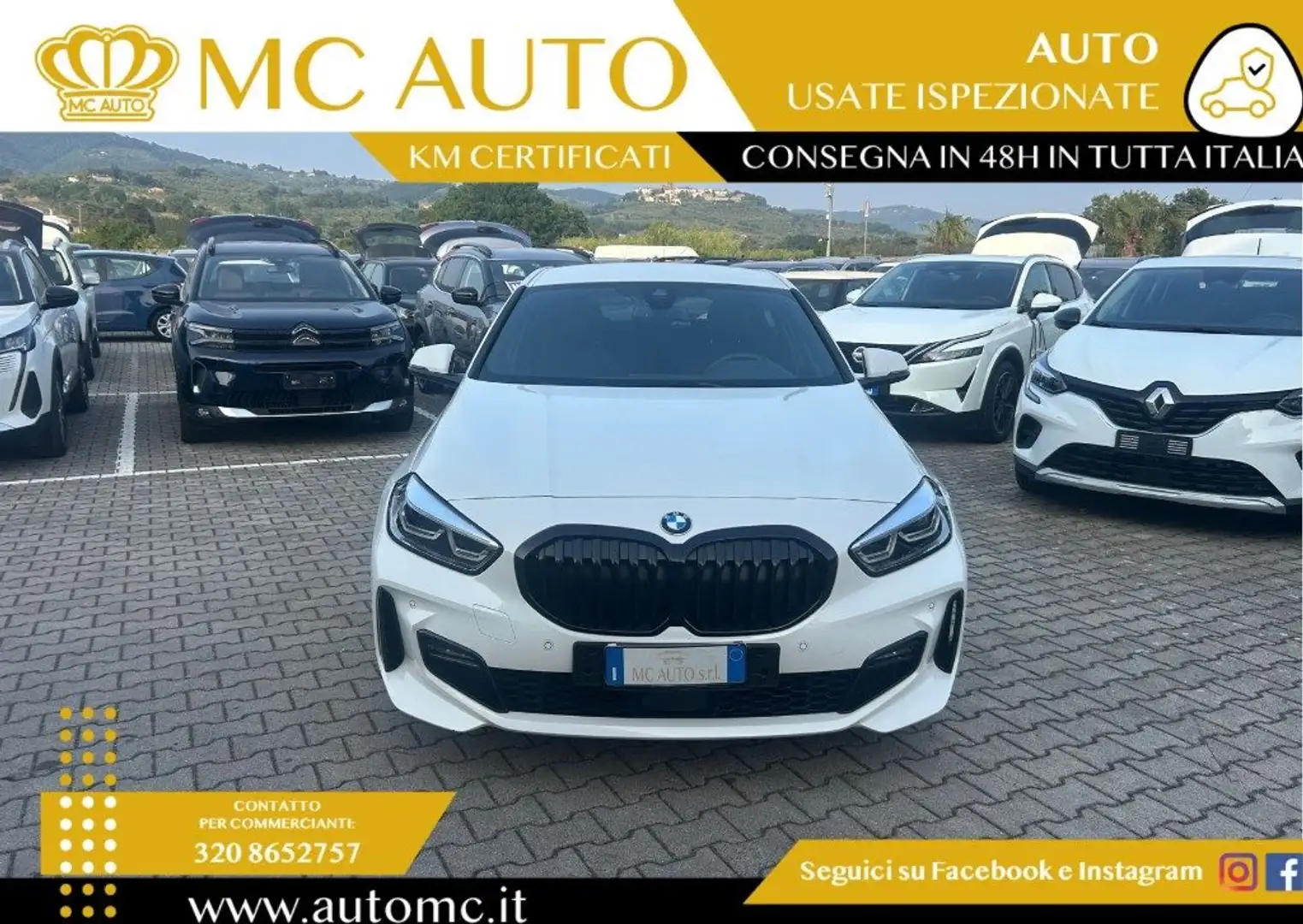 BMW 118 d 5p. Msport PROMO CON FINAZIAMENTO Bianco - 2