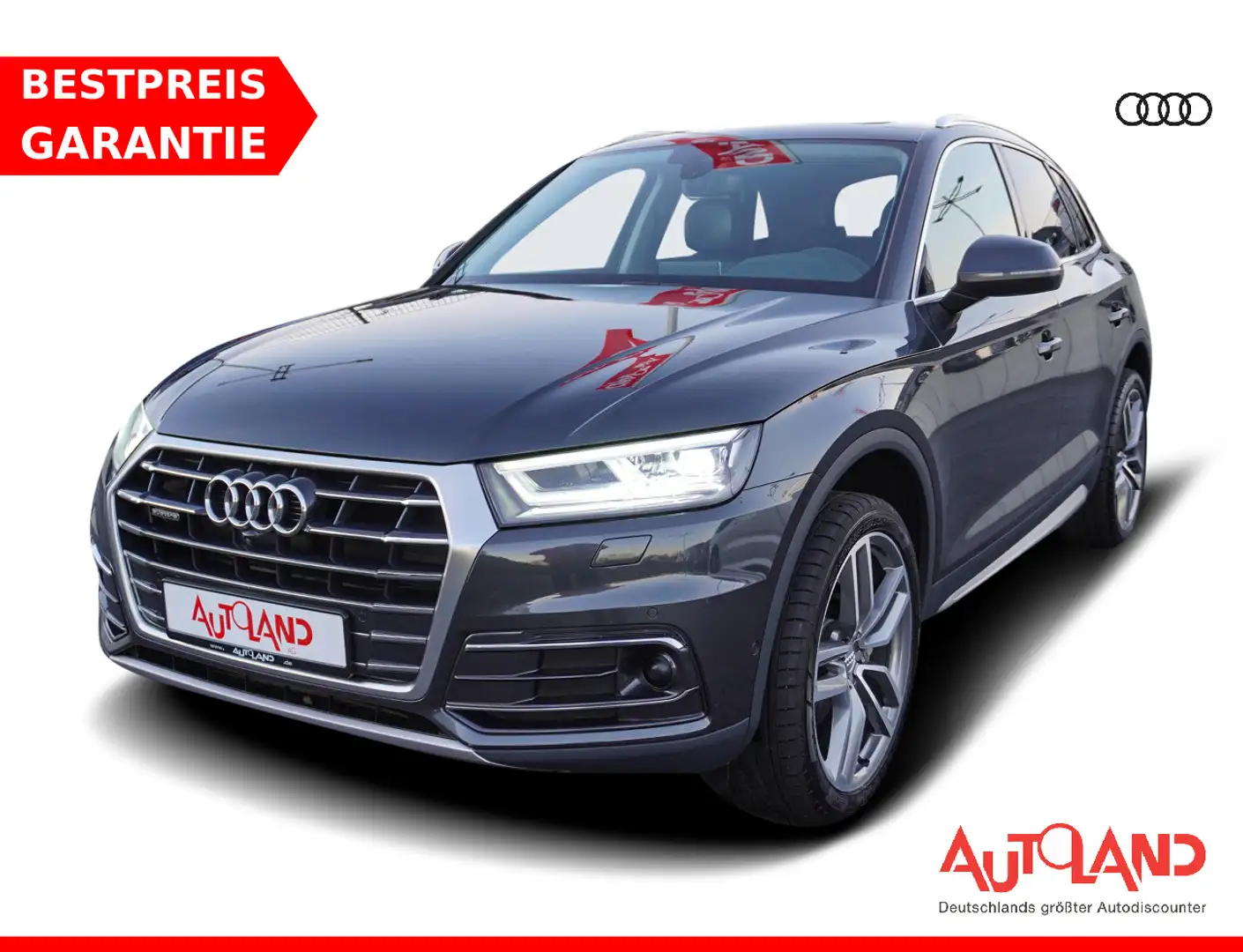 Audi Q5 2.0 TFSI design quattro B&O Totwinkel LED AHK Grau - 1