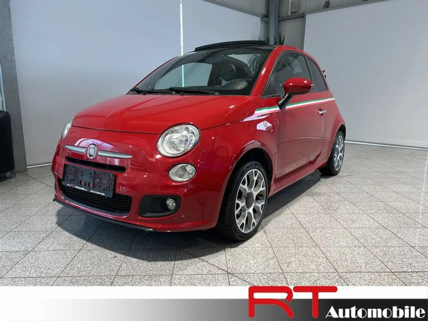 Fiat 500 ''Multifunktionslenkrad, Klimaautomatik'' Rot - 1