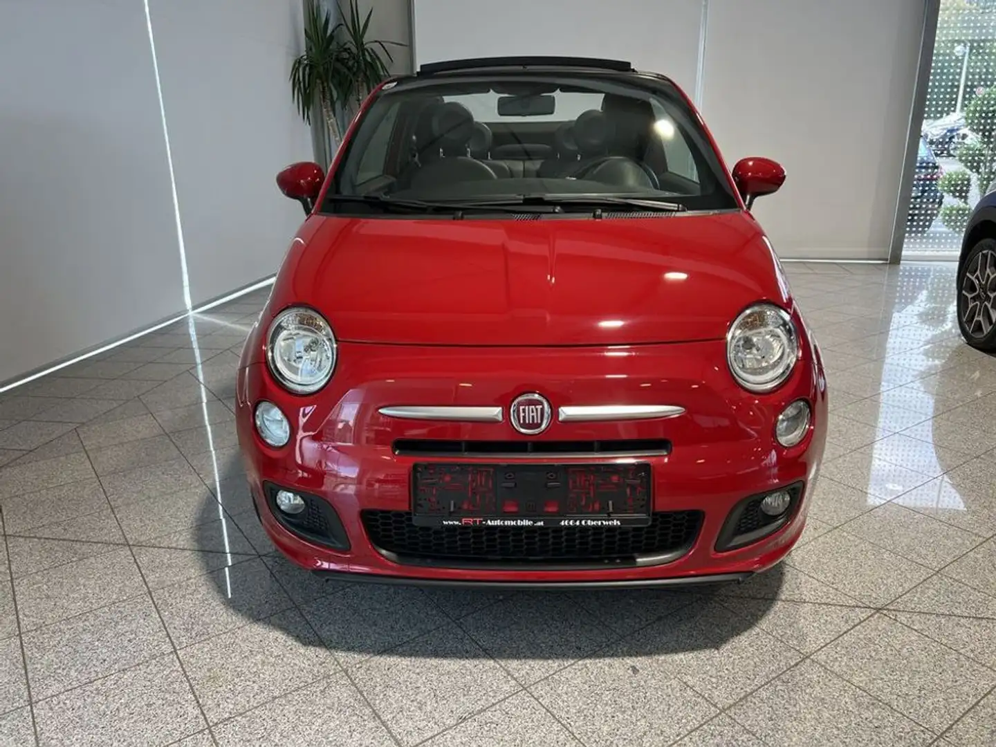 Fiat 500 ''Multifunktionslenkrad, Klimaautomatik'' Rot - 2