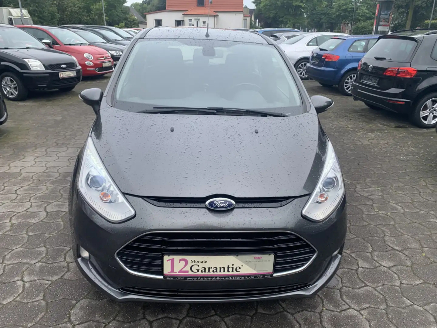 Ford B-Max 1.0 Ecoboost Titanium Tempomat B T PDC AHK Grau - 2