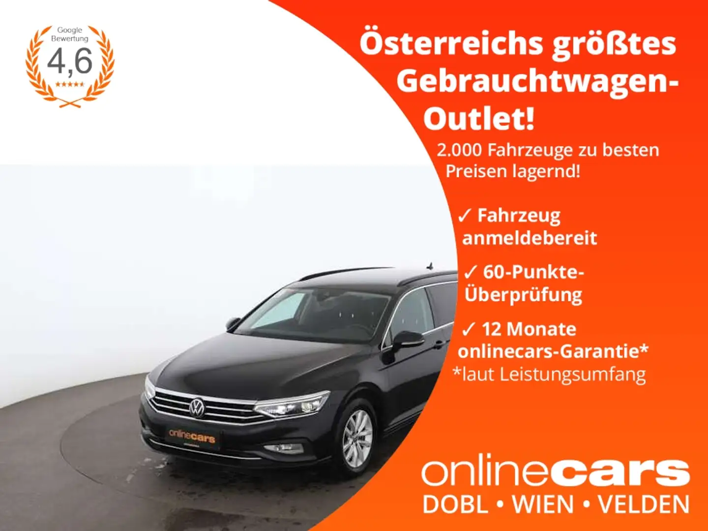 Volkswagen Passat Variant 2.0 TDI Business Aut MATRIX RADAR Negro - 1