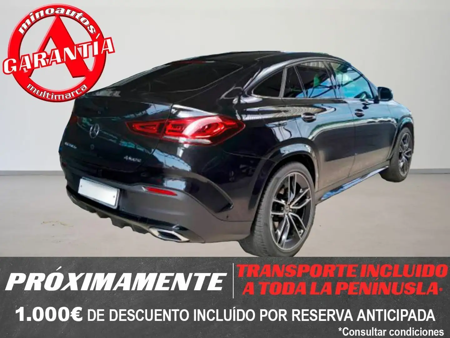 Mercedes-Benz GLE 350 DE 320 CV 4MATIC 9G-TRONIC AMG LINE Zwart - 2