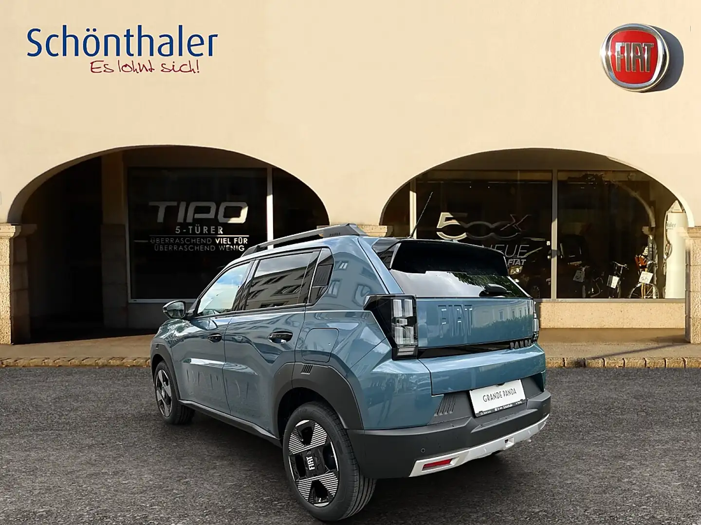 Fiat Grande Panda 1,2T 100 La Prima Schaltgetriebe Blau - 2