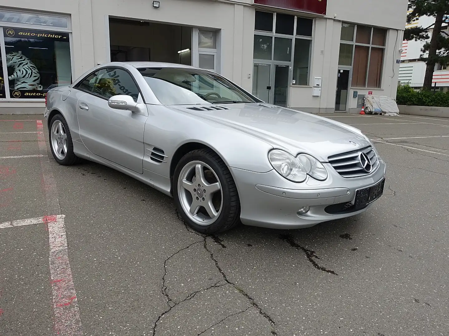 Mercedes-Benz SL 500 Roadster Aut. Silber - 2