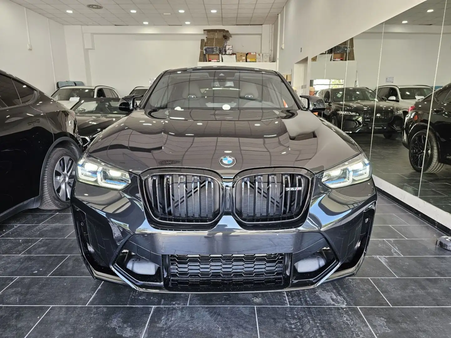BMW X4 M M Competition Tetto Navi C.21 Laser Camera HarmanK Noir - 2