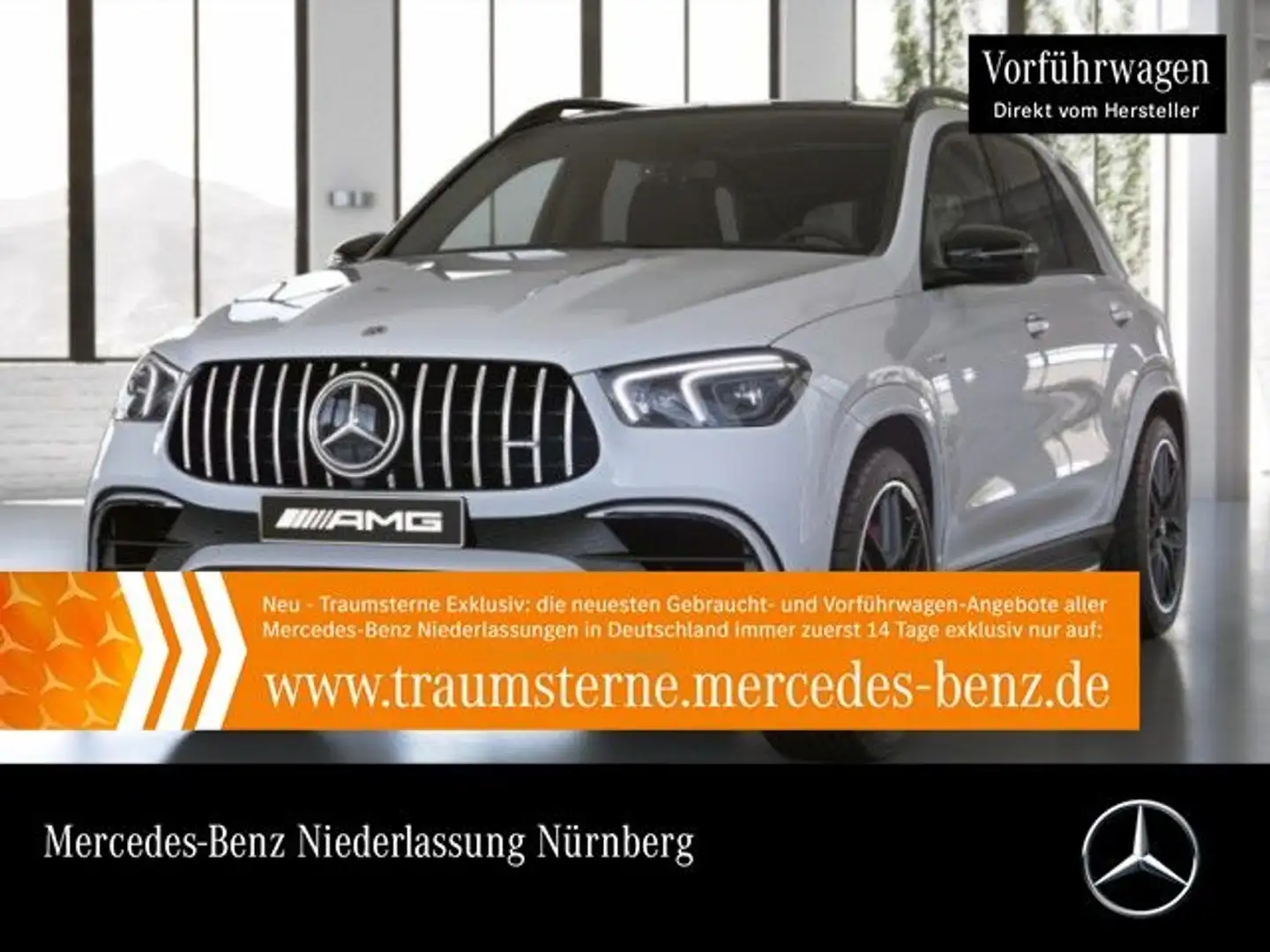 Mercedes-Benz GLE 63 AMG AMG Driversp Perf-Abgas WideScreen Stdhzg Pano 9G Blanco - 1