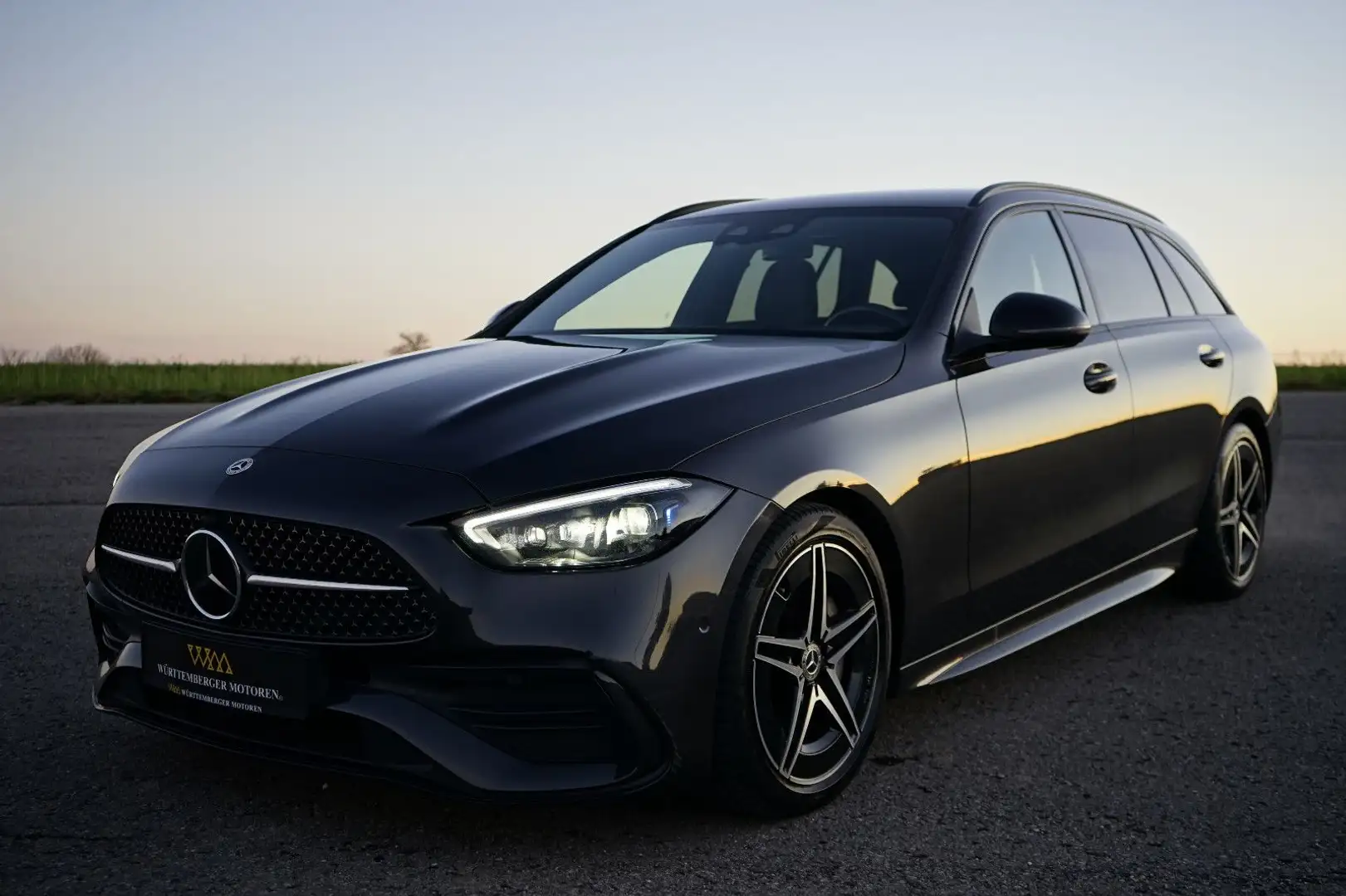 Mercedes-Benz C 200 T d*AMG*PANO*WIDE*NIGHT*LED*KAMERA* Gris - 1