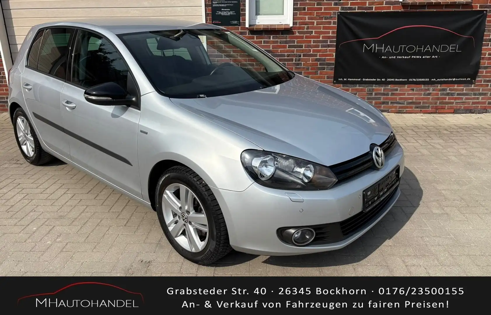 Volkswagen Golf Match1.4*2.Hand*Scheckheft*Tempomat*Finanzierung* Argent - 1