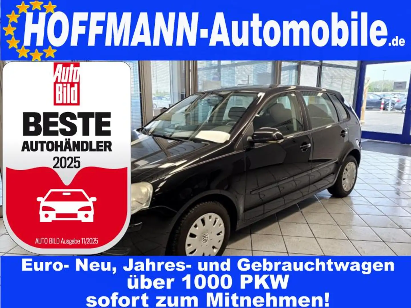 Volkswagen Polo Comfortline Tüv 08-2025 Schwarz - 1