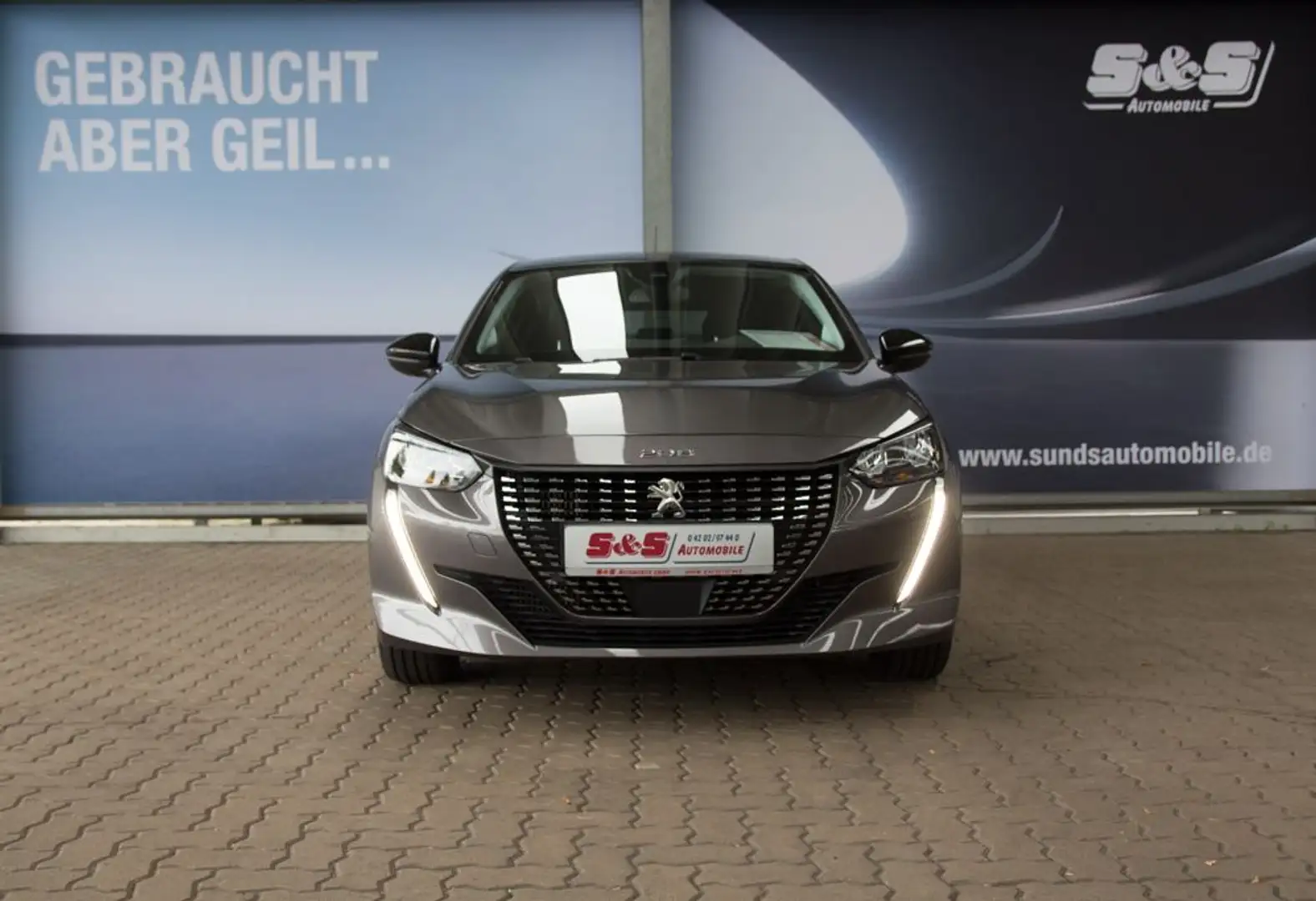 Peugeot 208 1.2 PureTech 100 Allure TEMPOMAT/LED/KAMERA Grau - 2
