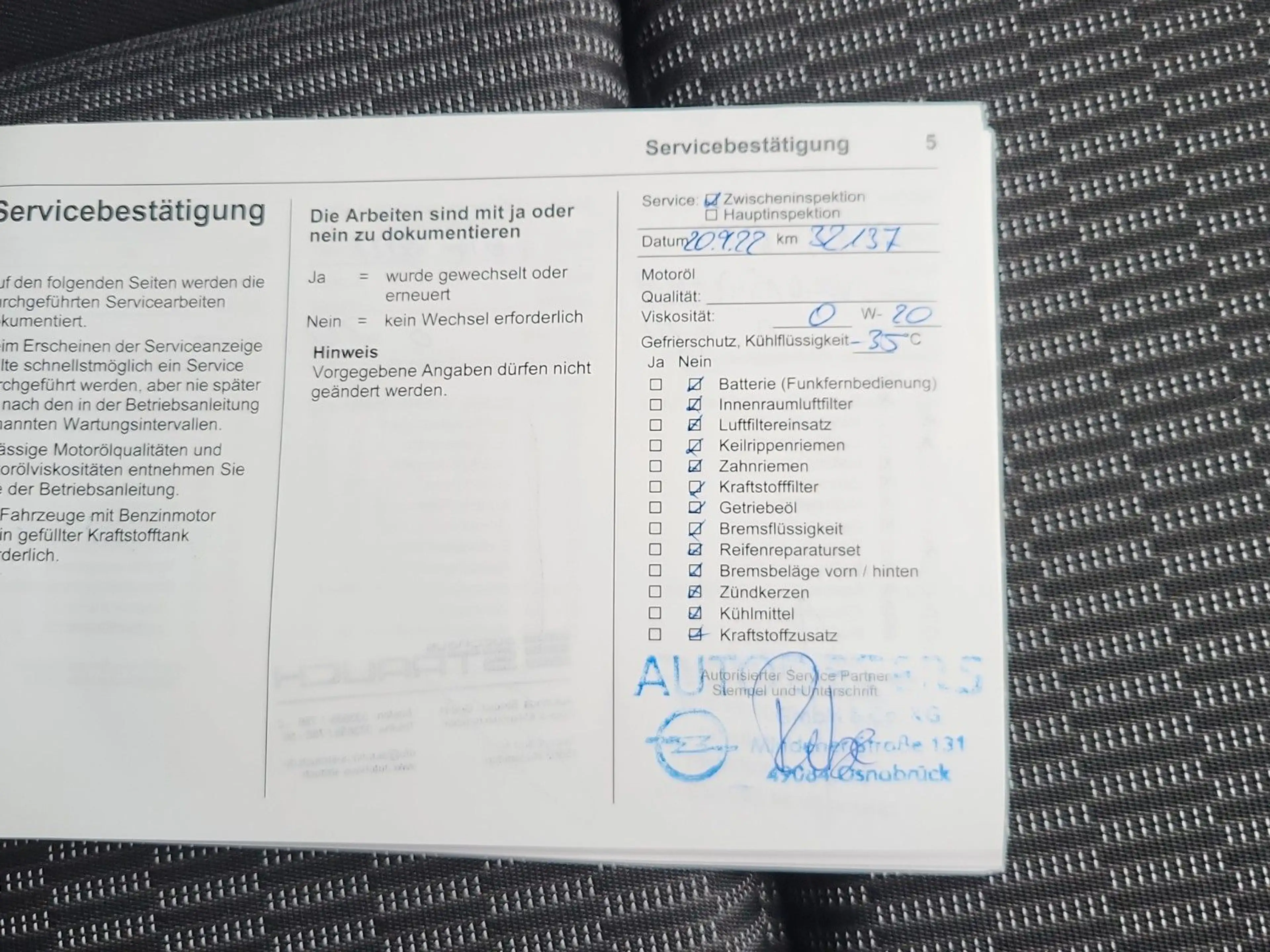Opel Insignia B ST Premium "Business Elegance" 1-Hand — photo 22