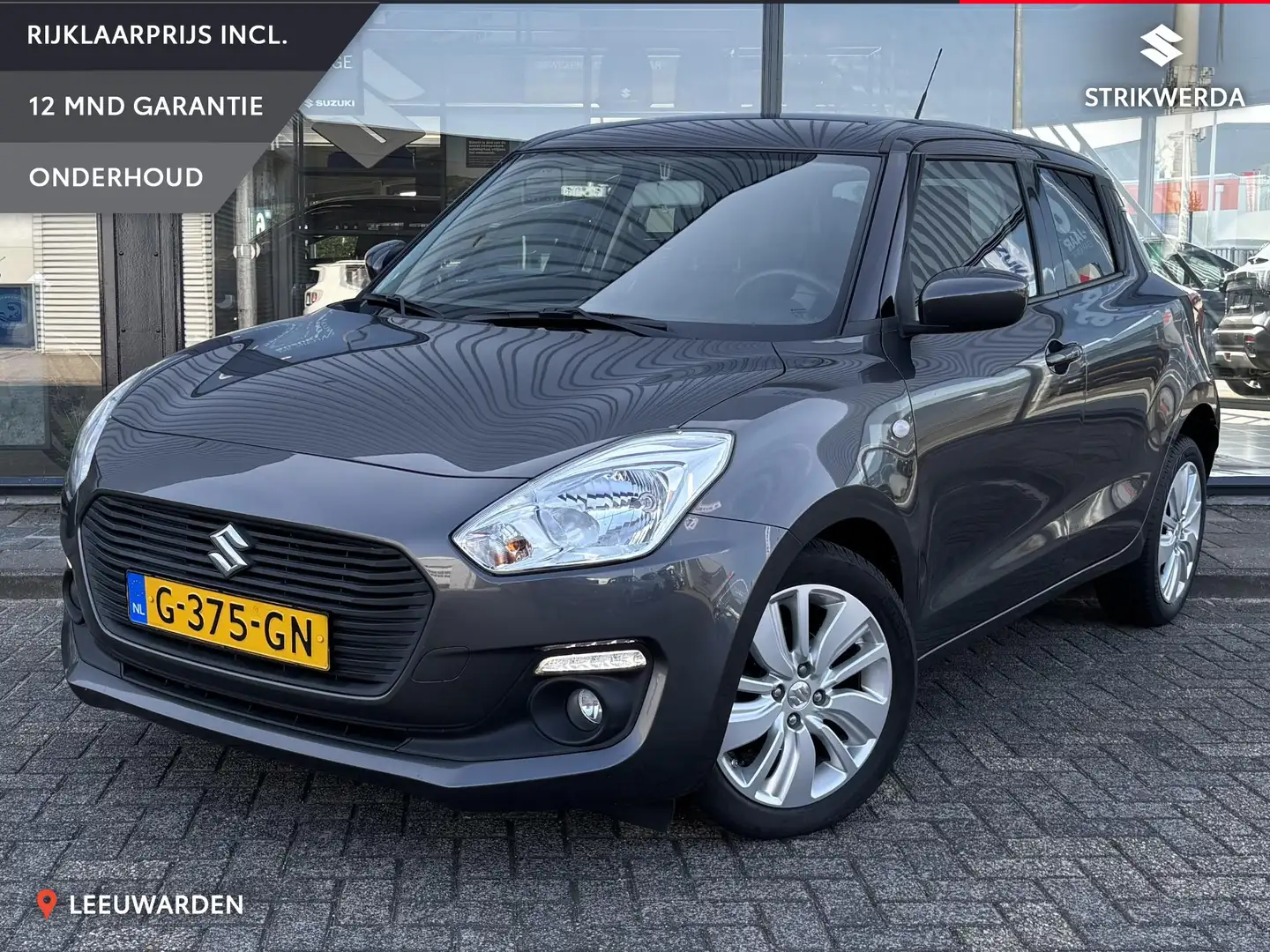 Suzuki Swift 1.2 Select Navi/Airco/Cruise Grijs - 1