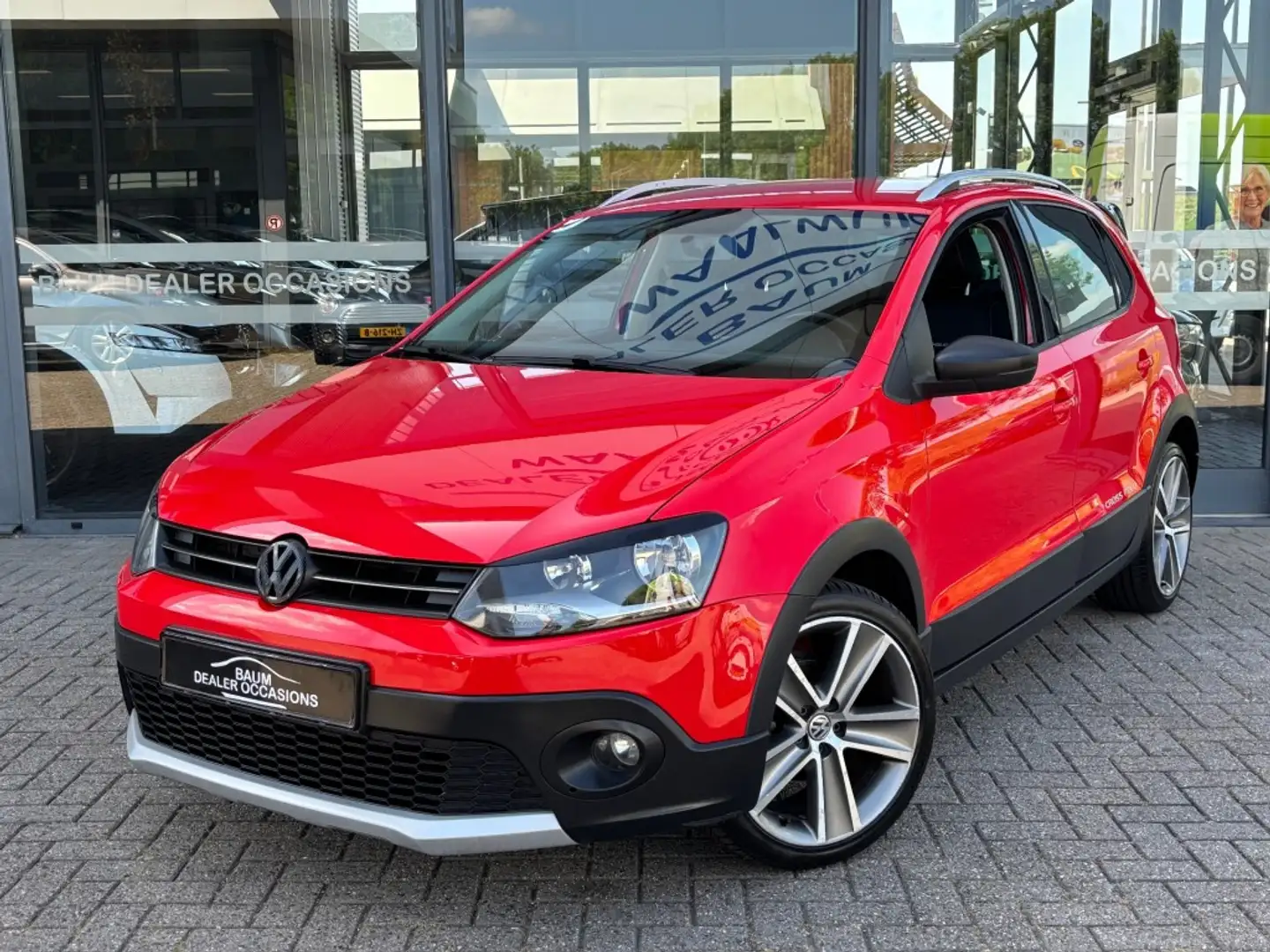 Volkswagen Polo Cross 1.4-16V CROSS NAVI AIRCO PDC Rojo - 1