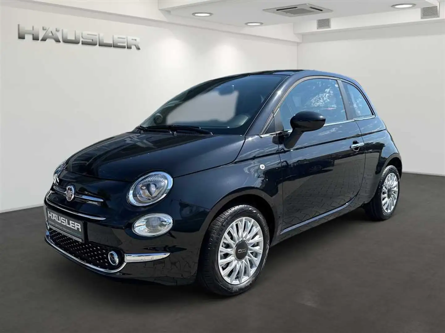Fiat 500 1.0GSE Hybrid Dolcevita PDC Klimaauto Panoramadach Schwarz - 1