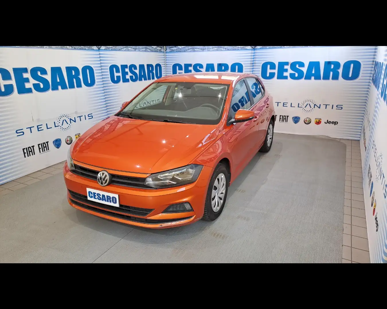 Volkswagen Polo 5 Porte 1.0 MPI BlueMotion Trendline Arancione - 2