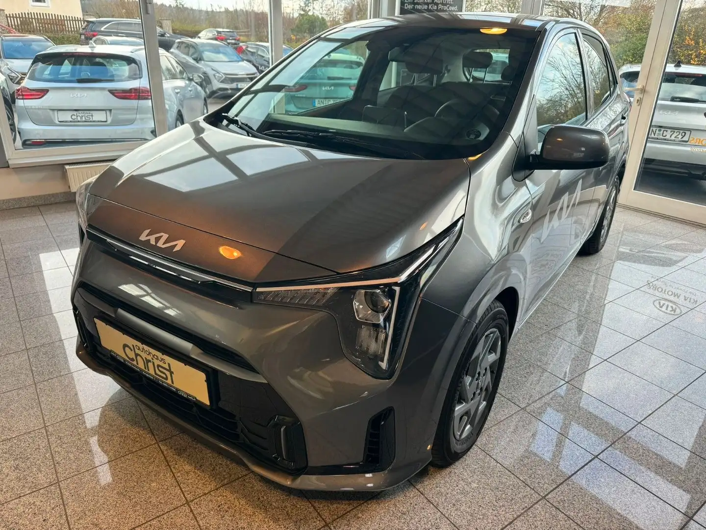 Kia Picanto 1.2 Vision *Navi*Kamera*SHZ* Gris - 1
