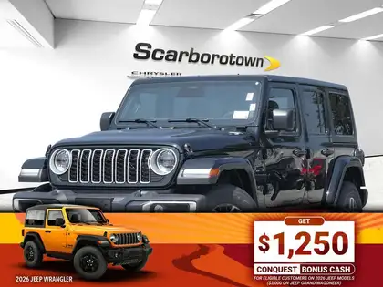  2026 Jeep Wrangler Sahara 4-Door 4WD   