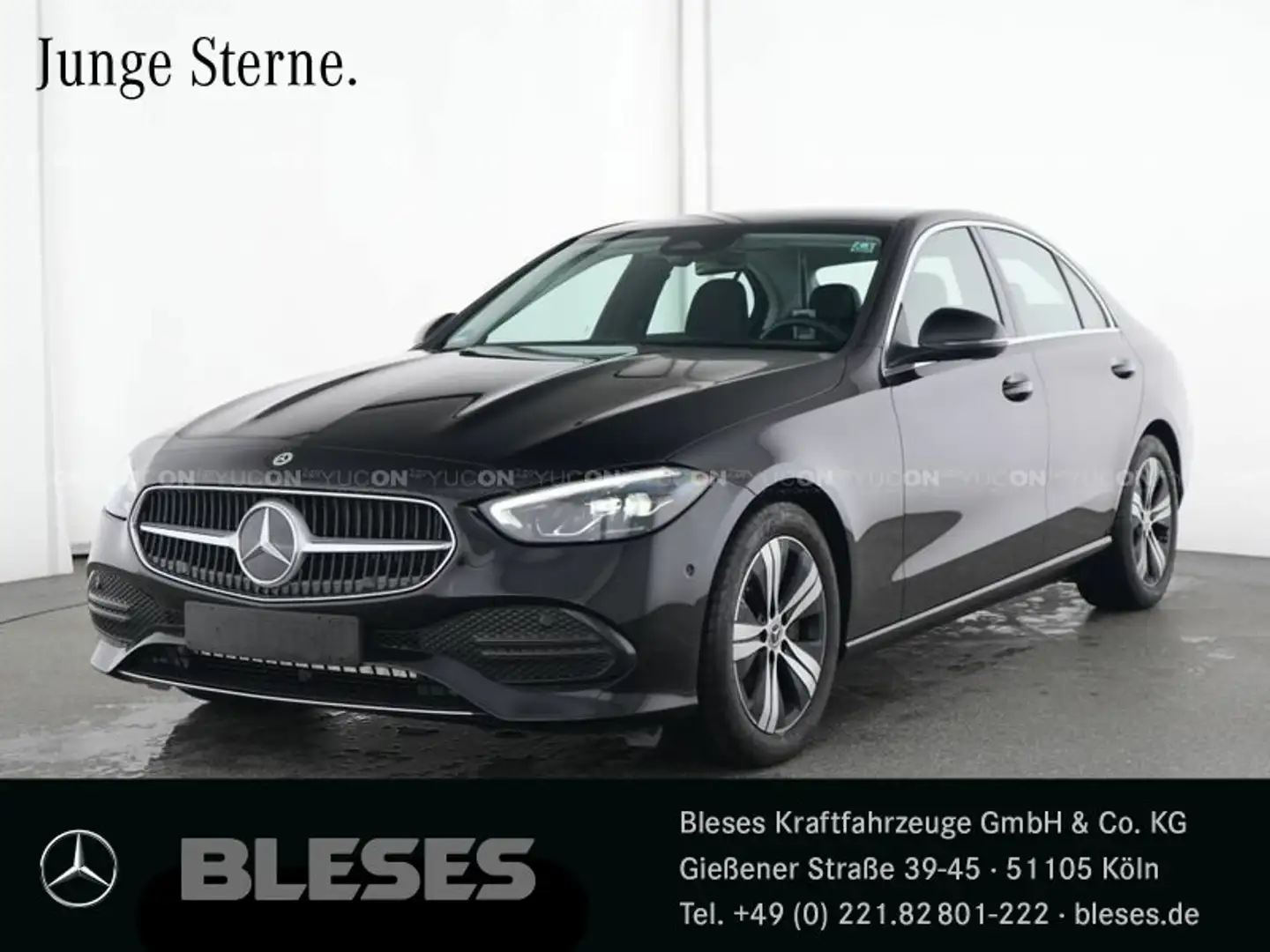 Mercedes-Benz C 200 C 200 d AVANTGARDE+MBUX Prem+LED+Kamera+Winter-P Schwarz - 1