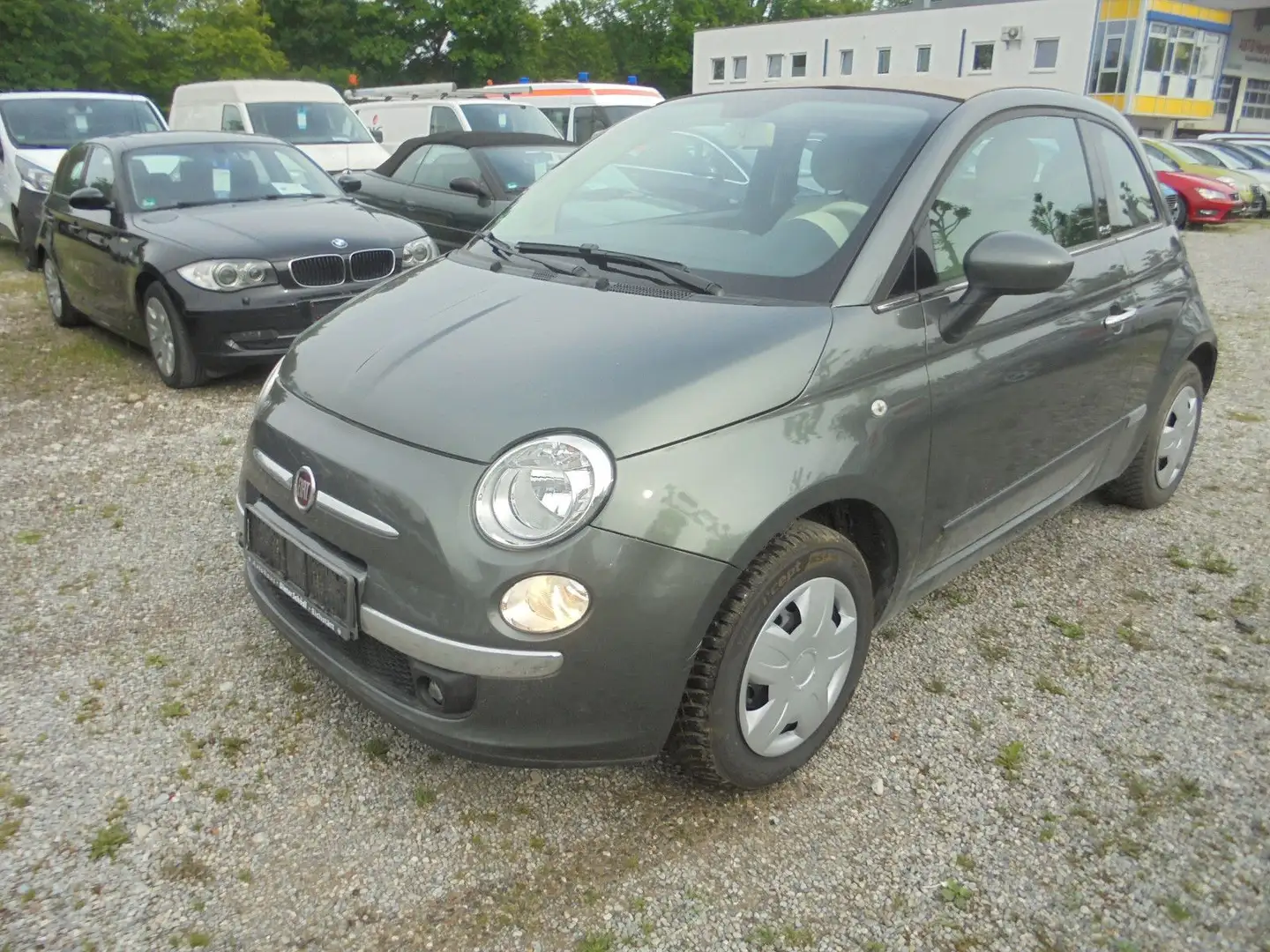 Fiat 500 C Lounge 1.4 Sport ~ 1.Hd ~ 43.000 km ~ Klima Grau - 1