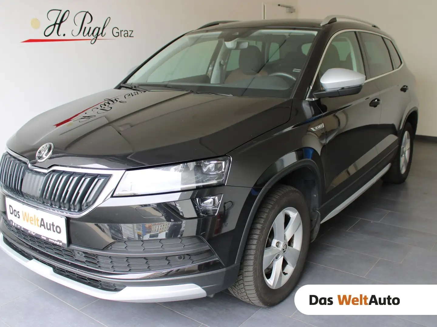 Skoda Karoq 4x4 SCOUT TDI DSG Schwarz - 1