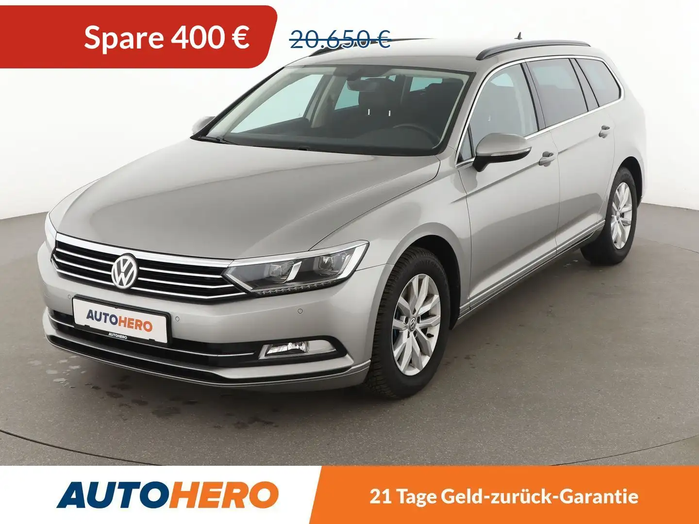 Volkswagen Passat 2.0 TDI Comfortline BlueMotion Aut.*NAVI*PDC* Grau - 1