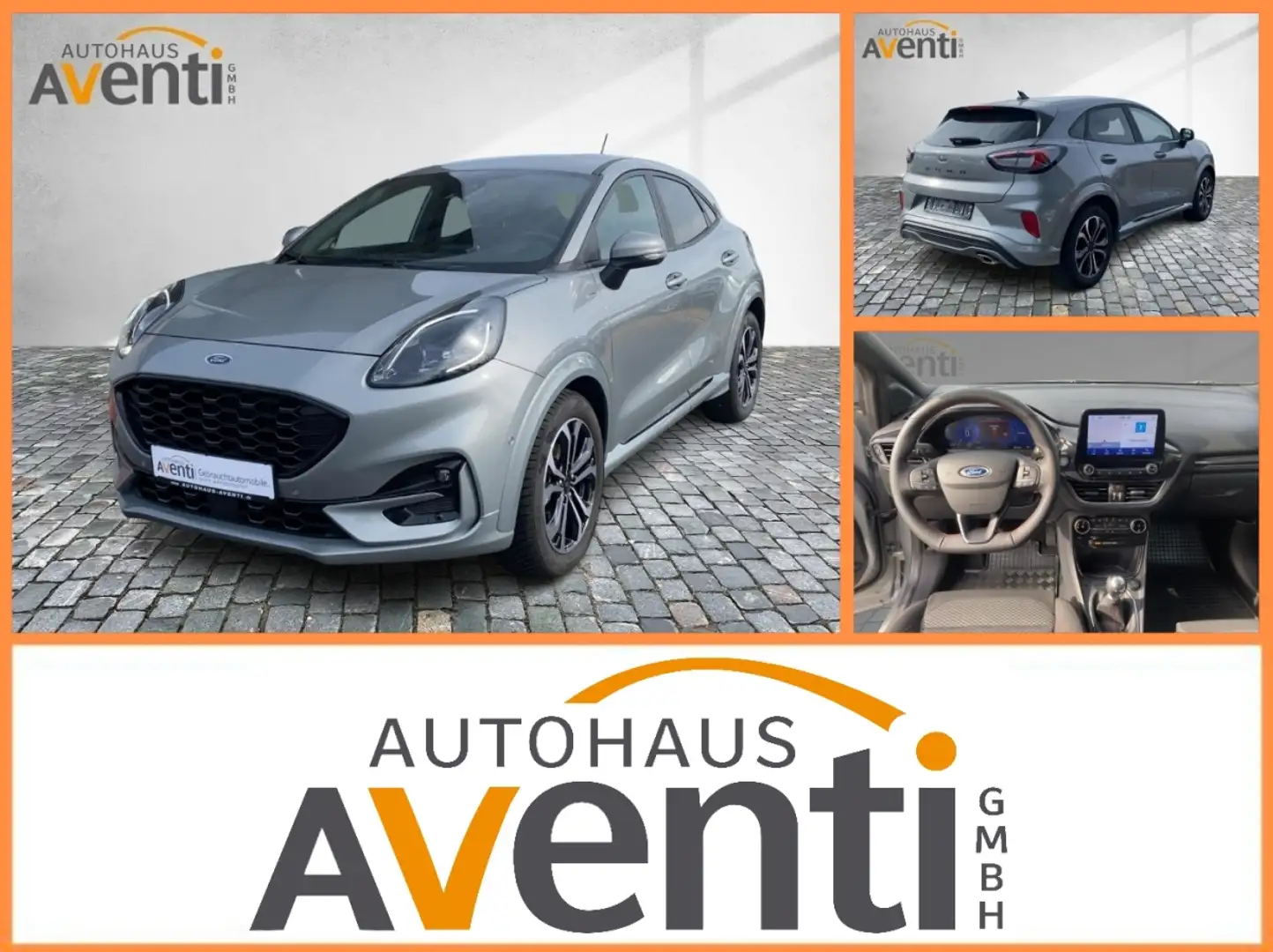 Ford Puma ST-Line *SpurH*LED*Park Assist* *ACC*Navi* Silber - 1
