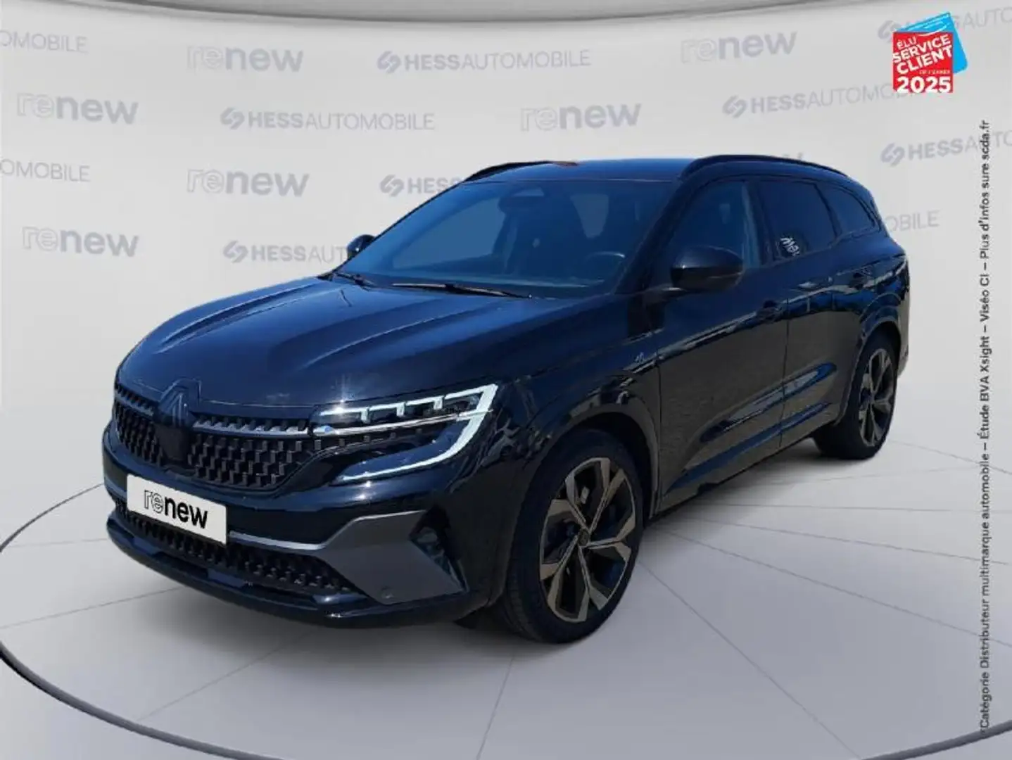 Renault Espace 1.2 E-Tech full hybrid 200ch esprit Alpine Tpano S Noir - 1