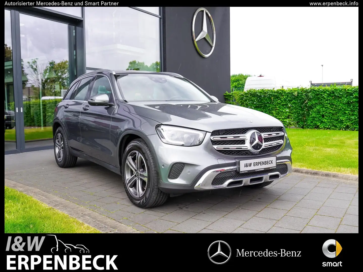 Mercedes-Benz GLC 200 GLC 200 4M Distronic AHK 360° Multibeam Kamera Сірий - 1