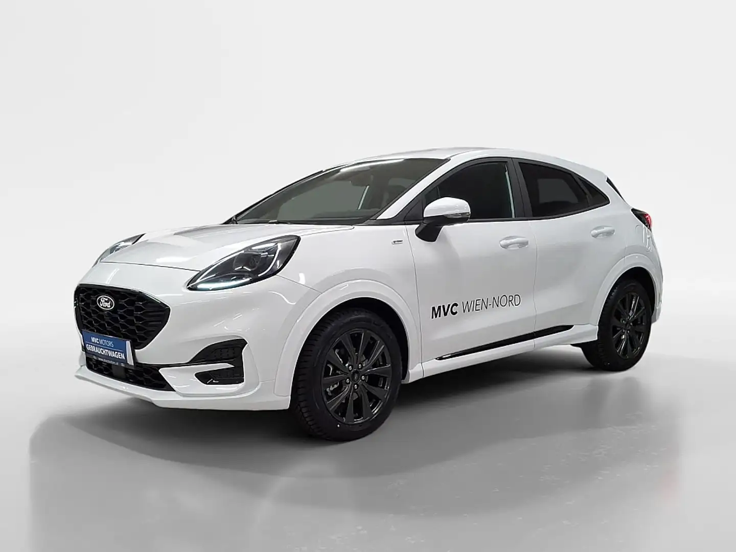 Ford Puma 1,0 EcoBoost Hybrid ST-Line Aut. Blanc - 2