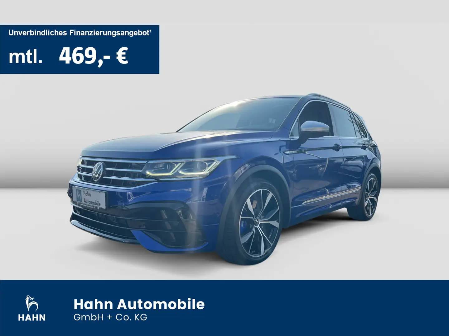 Volkswagen Tiguan R 2.0TSI 4M DSG AHK ACC Pano Navi Cam Bleu - 1