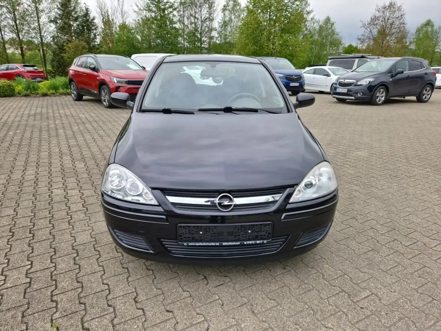 Opel Corsa Edition 1.2 Schwarz - 2