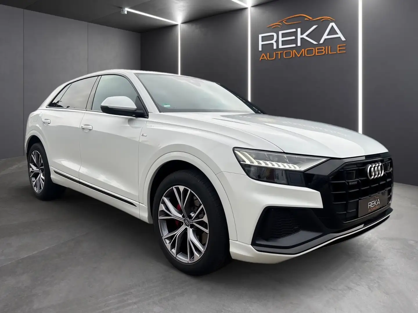 Audi Q8 50 TDI quattro tiptronic Blanc - 1