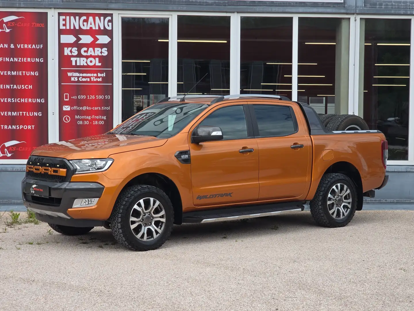 Ford Ranger Wildtrak Doppelkabine 4x4 3,2 TDCI Aut. Orange - 1