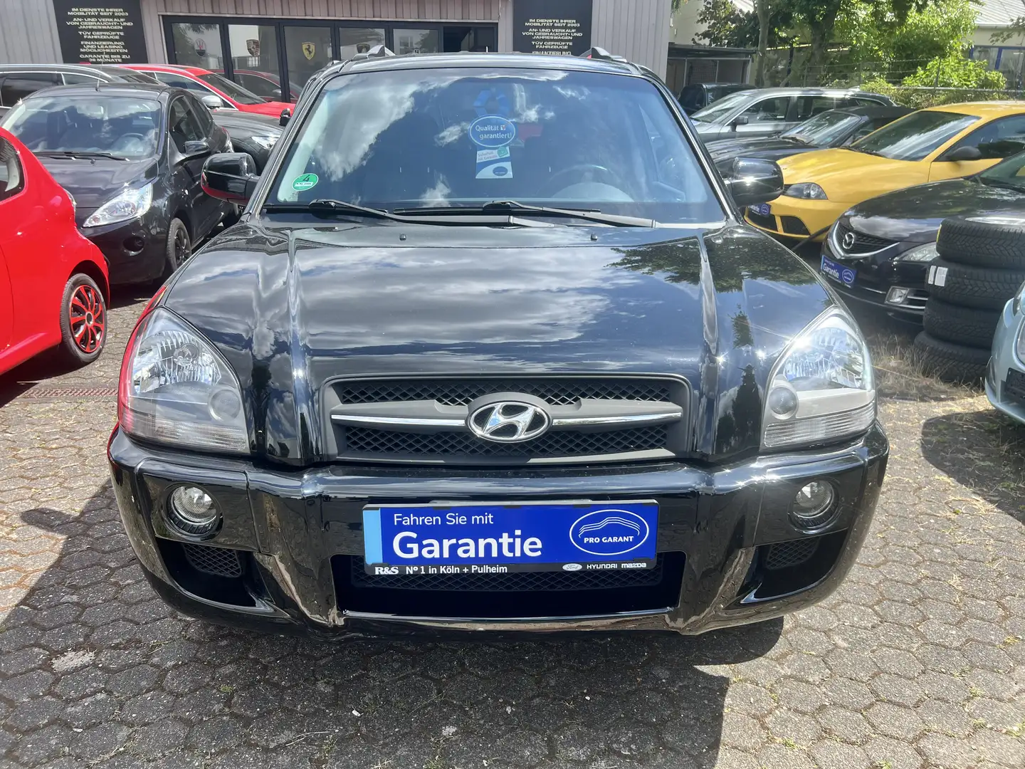 Hyundai TUCSON 2.0 GLS (2WD)/1 Hand/Leder/Klima/SHZ/ESP/SH-Gepfl. Negro - 1