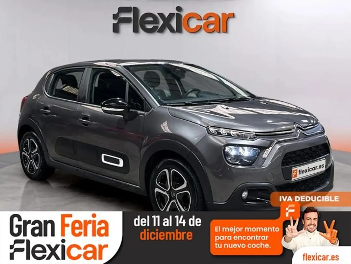 Citroen C3 BlueHDi 75KW (100CV) Plus Gris - 1