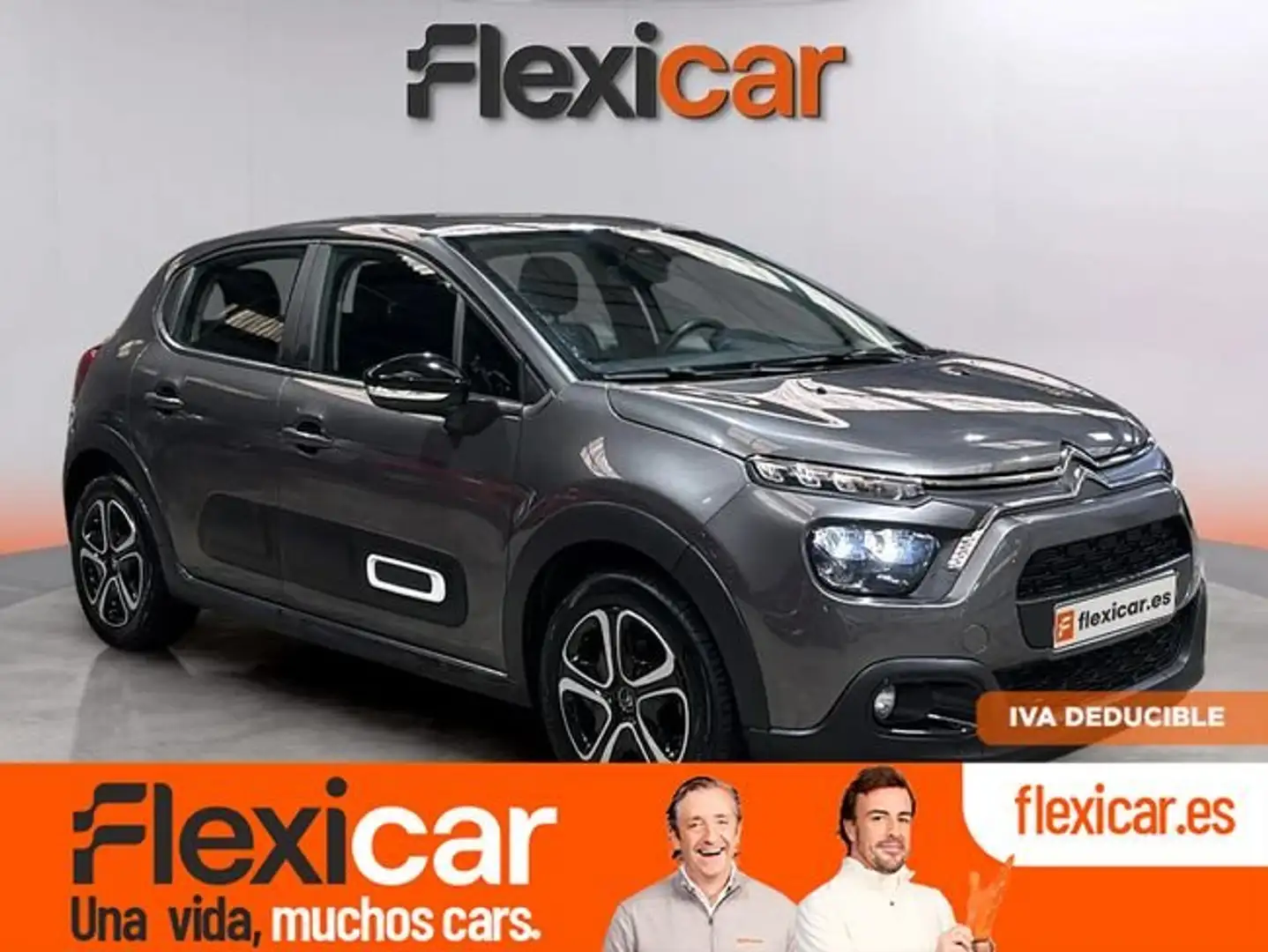 Citroen C3 BlueHDi 75KW (100CV) Plus Grau - 1