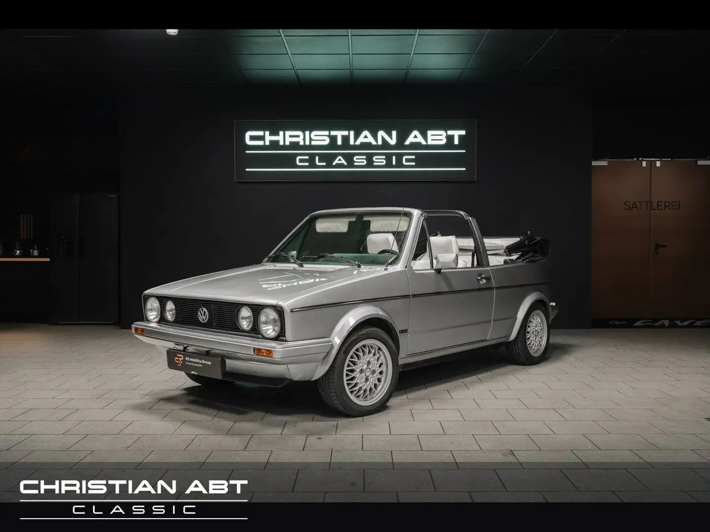 Volkswagen Golf I Cabrio *NOTE 2* Cabriolet Gris - 2