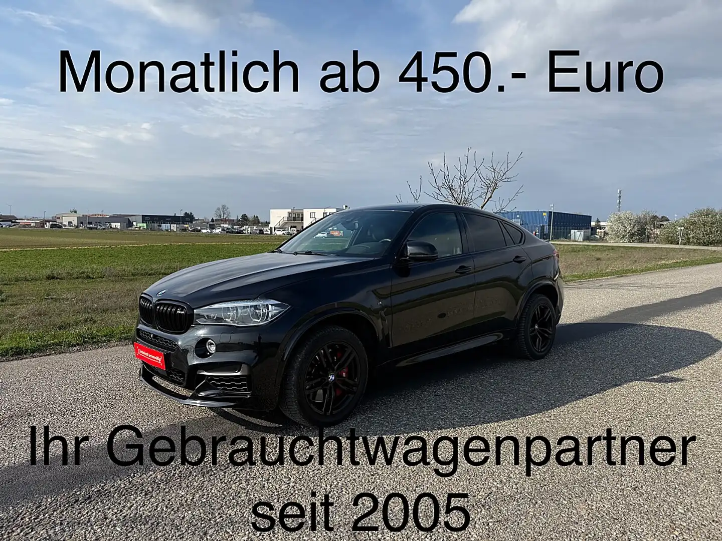 BMW X6 M 50d Sport Activity Coupé Österreich-Paket Aut. Schwarz - 1