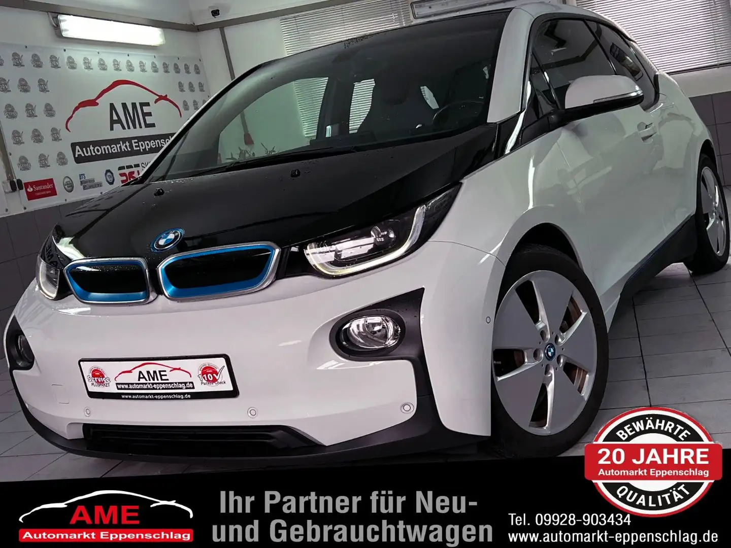 BMW i3 60Ah *CCS|Wärmepumpe|Nav.Prof.|LED|Park-Ass* Weiß - 1
