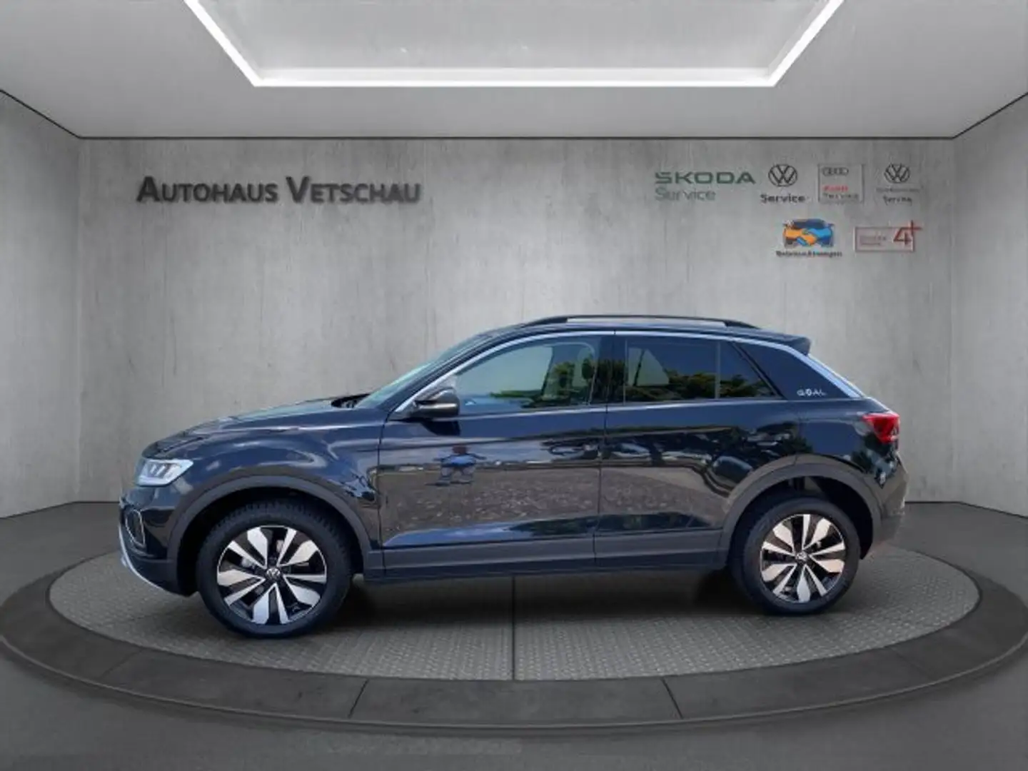 Volkswagen T-Roc Goal 1.5 TSI DSG Navi/ACC/RFK/Sitzhzg LED Schwarz - 2