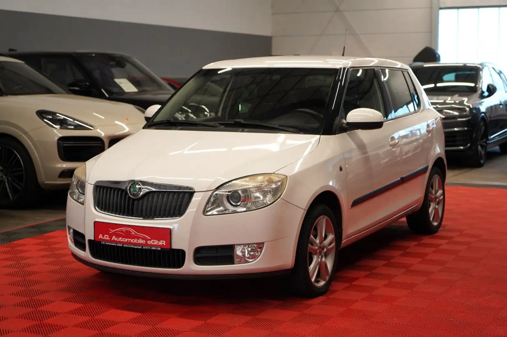Skoda Fabia 1.4*1Hand*Allwetterreifen* Weiß - 1