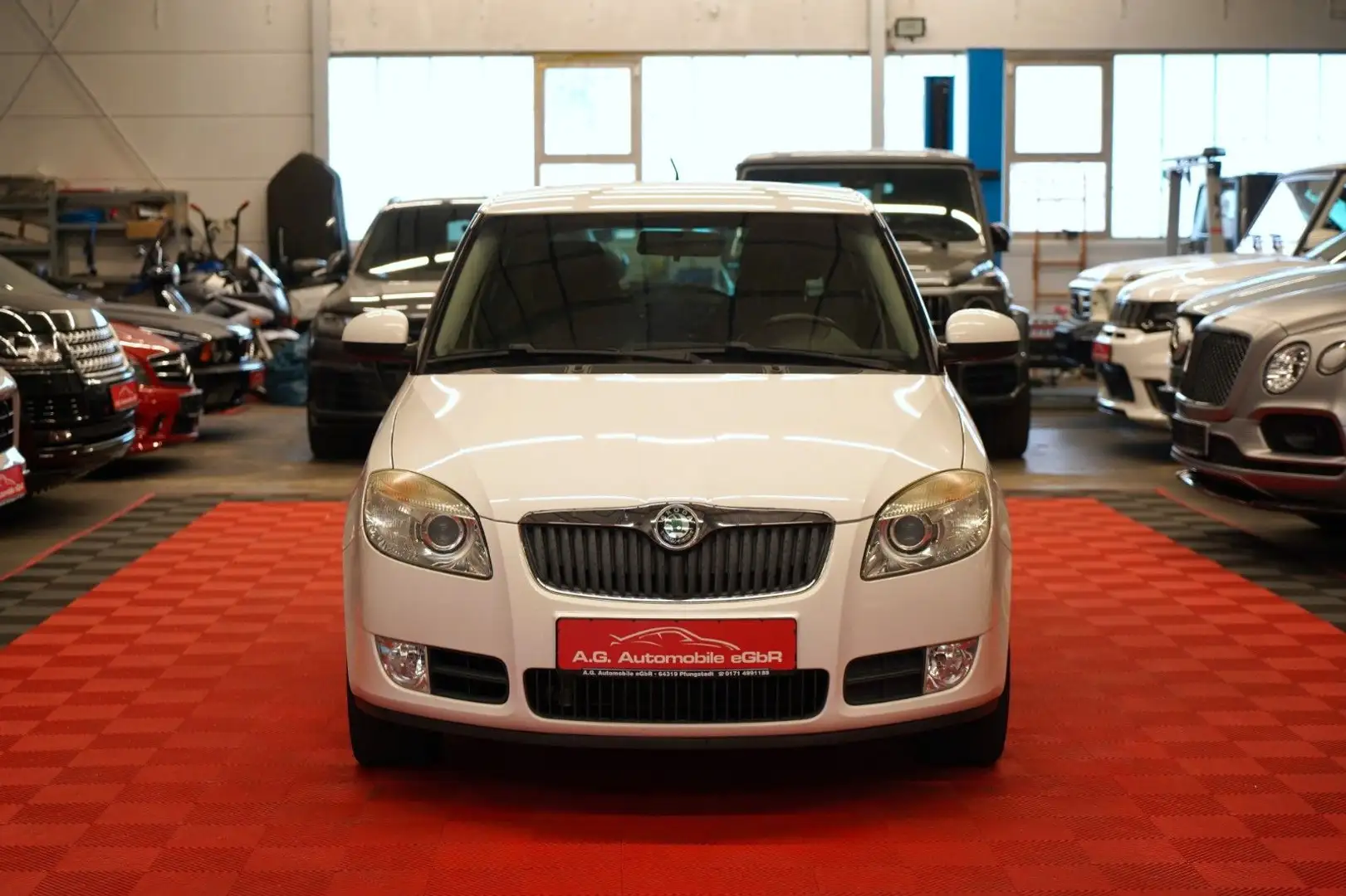 Skoda Fabia 1.4*1Hand*Allwetterreifen* Weiß - 2
