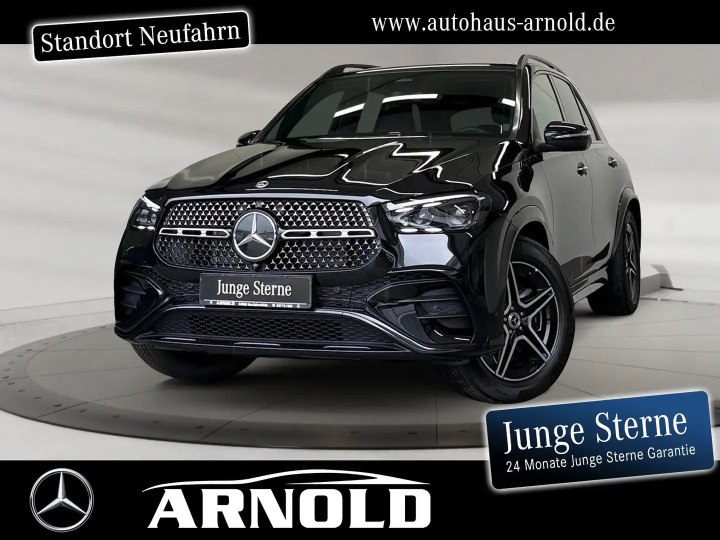 Mercedes-Benz GLE 450 GLE 450 d 4M AMG-Line 360° AIRMATIC 20" PanoD. ! Schwarz - 1