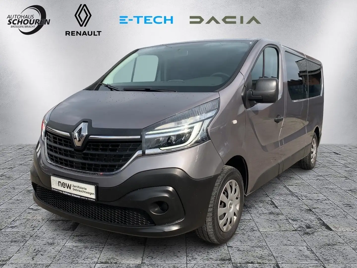 Renault Trafic 2,0 dCi 120 Life 3,0t 9 Sitzer+NAVI+PDC Grigio - 1