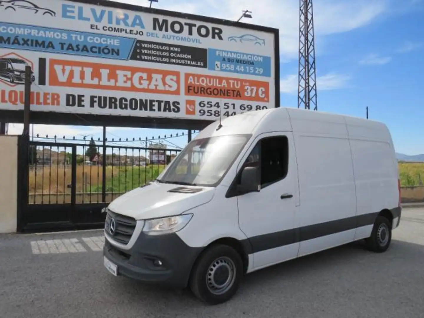 Mercedes-Benz Sprinter 311 CDI MEDIA TECHO ALTO Blanc - 1