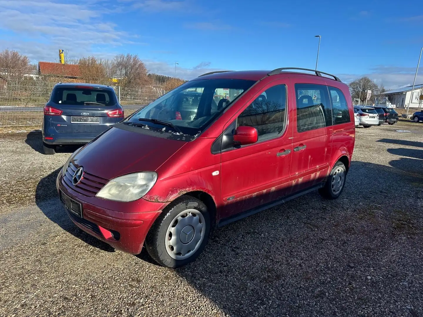 Mercedes-Benz Vaneo Servo Klima AHK-Abnehmbar Rot - 1