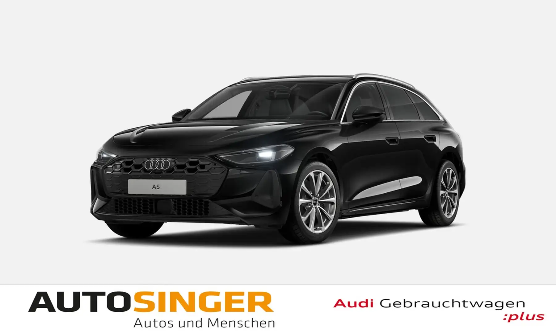 Audi A5 Avant TFSI qua *AHK*LED*ACC*NAVI*R-CAM*SHZ* Schwarz - 1