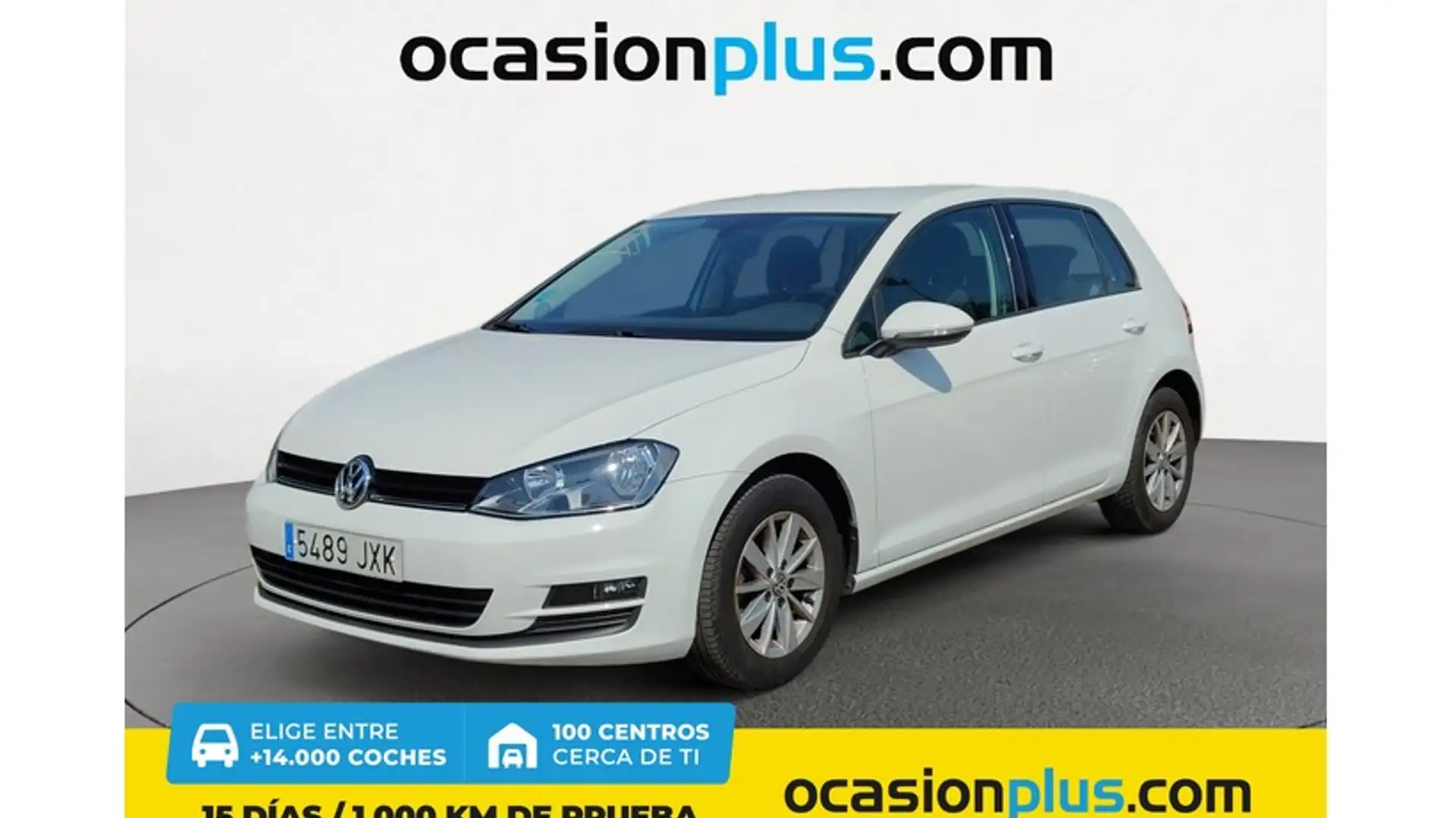 Volkswagen Golf 1.6TDI CR BMT Business 110 Blanc - 1